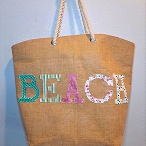 BEACH Tote Bag 🌴👙🏝 used